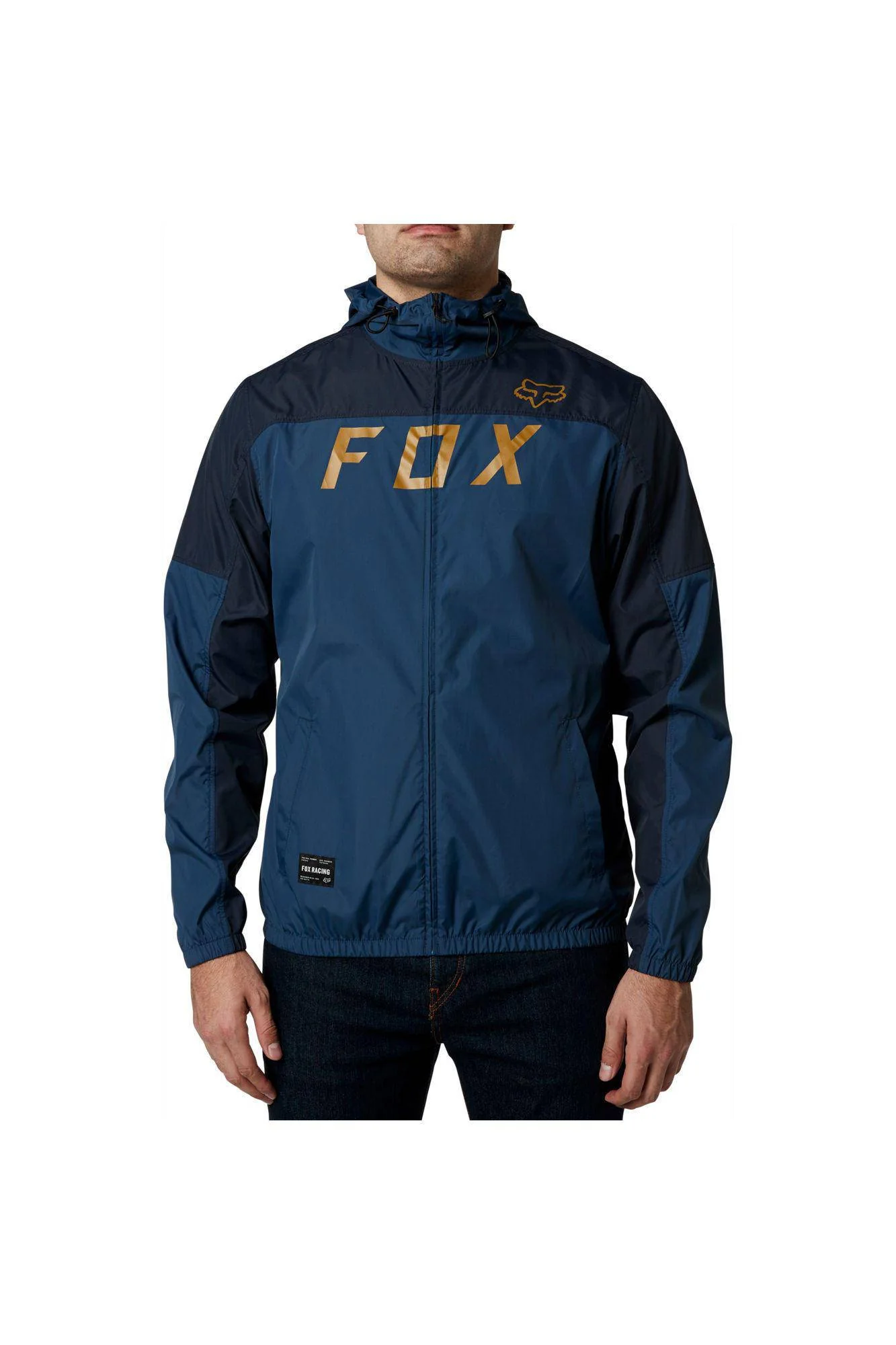 Chaqueta Lifestyle Moth Windbreaker Azul Fox Racing - Image 2