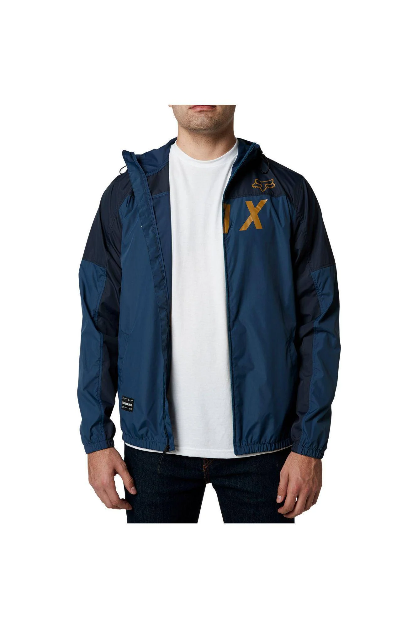 Chaqueta Lifestyle Moth Windbreaker Azul Fox Racing - Image 5