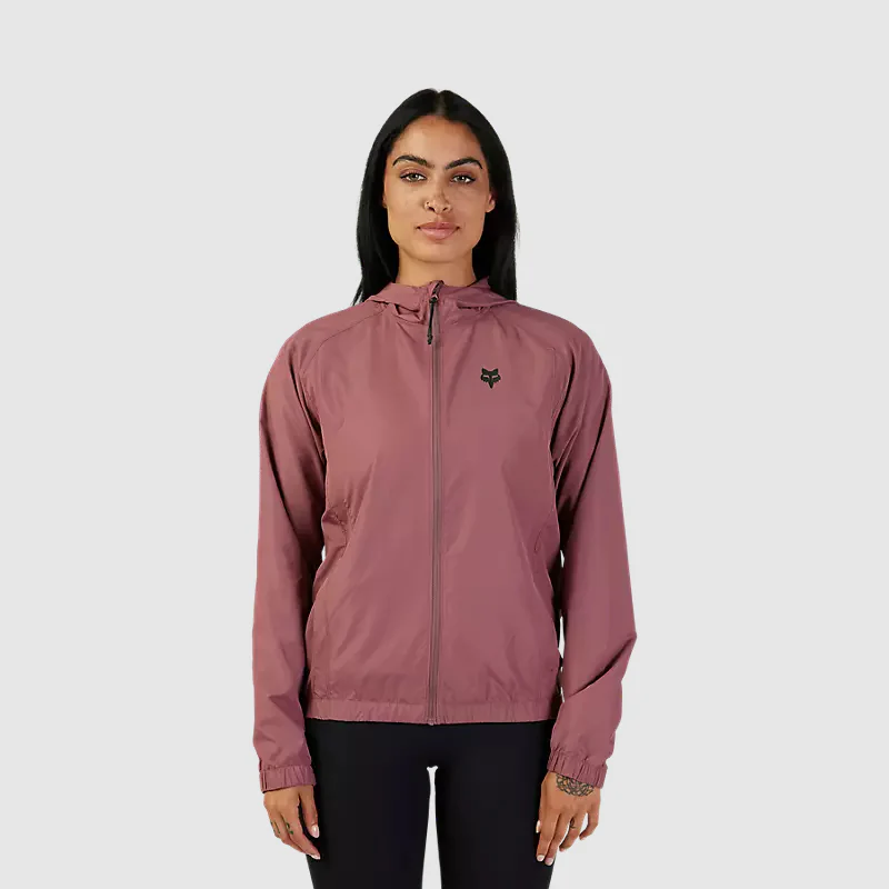 Chaqueta Lifestyle Mujer Cortavientos Fox Head Morado Fox - Image 2
