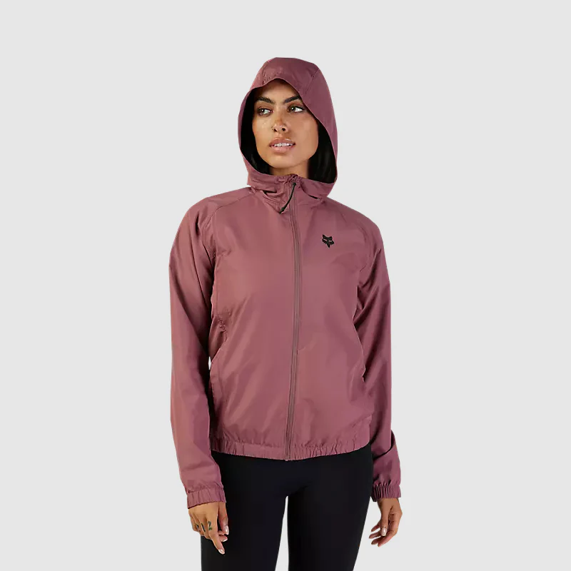 Chaqueta Lifestyle Mujer Cortavientos Fox Head Morado Fox - Image 3