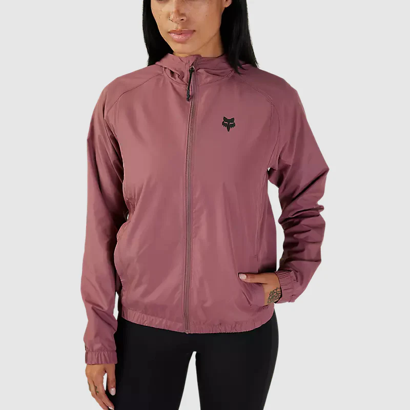 Chaqueta Lifestyle Mujer Cortavientos Fox Head Morado Fox - Image 5