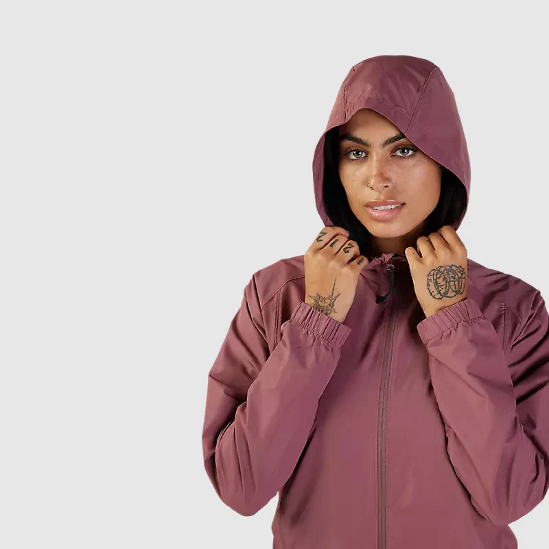 Chaqueta Lifestyle Mujer Cortavientos Fox Head Morado Fox - Image 6