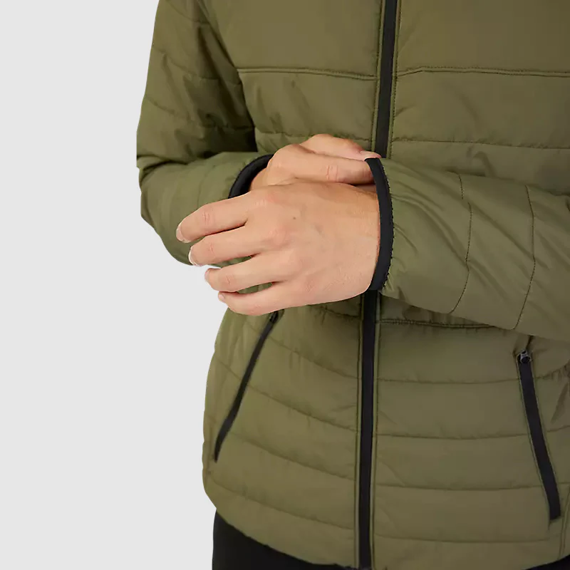 Chaqueta Lifestyle New Howell Puffy Verde Oliva Fox - Image 7
