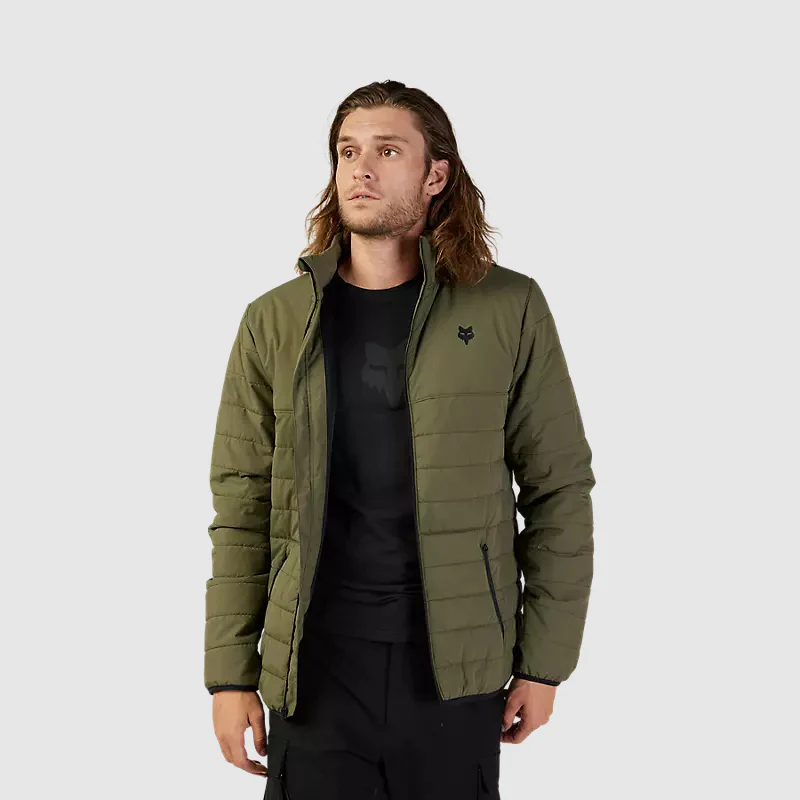 Chaqueta Lifestyle New Howell Puffy Verde Oliva Fox - Image 9