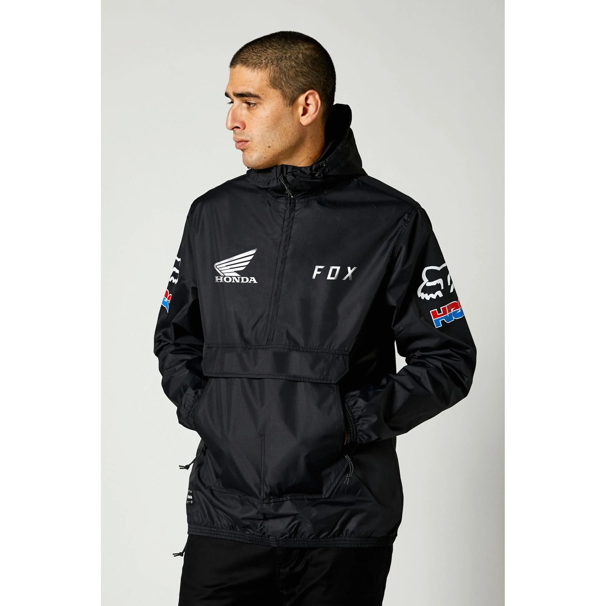 Chaqueta Lifestyle Savage Anorak Fox Racing Honda Negro Fox Racing - Image 4