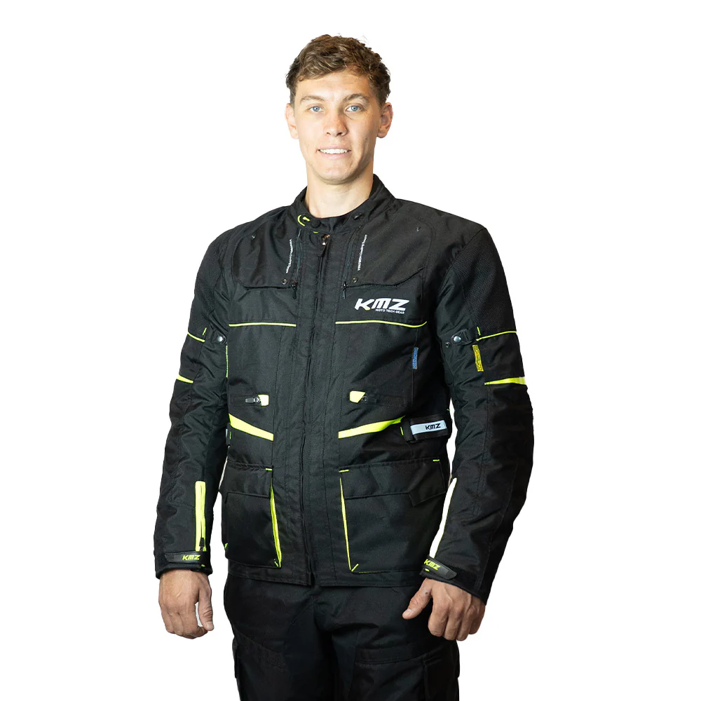 Chaqueta Moto Calle Core Nomad Negro Kmz