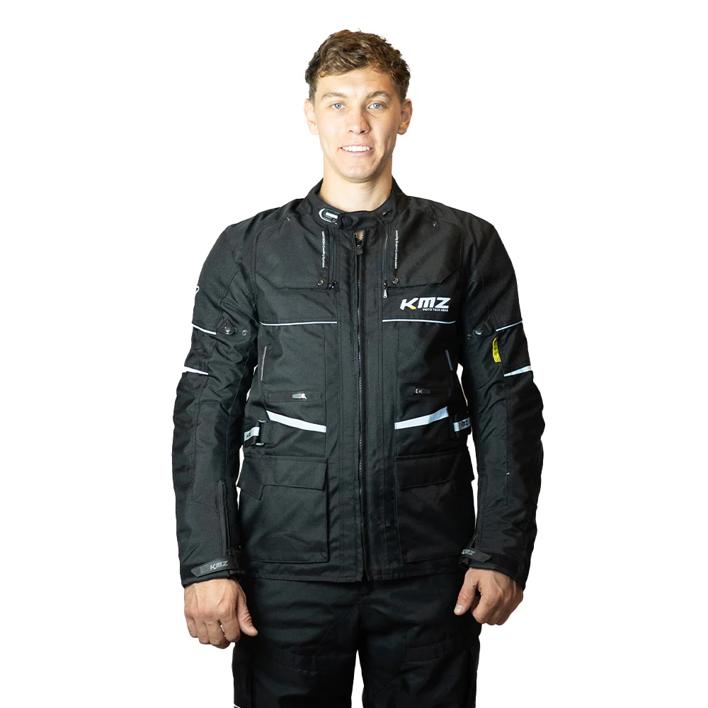 Chaqueta Moto Calle Core Nomad Negro Kmz - Image 4