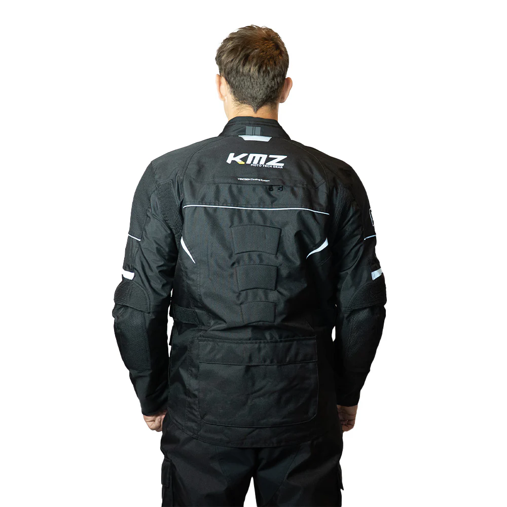 Chaqueta Moto Calle Core Nomad Negro Kmz - Image 5