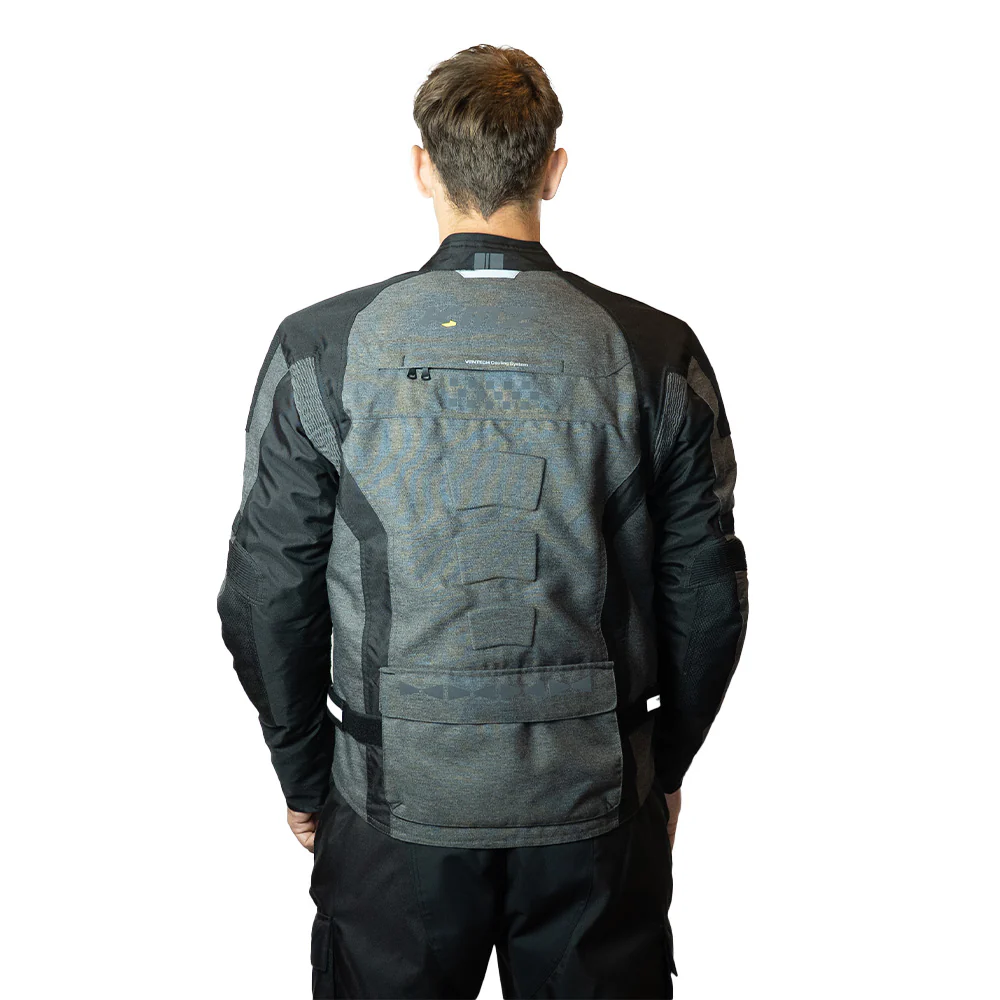 Chaqueta Moto Calle Driftline Apex Gris Kmz - Image 2