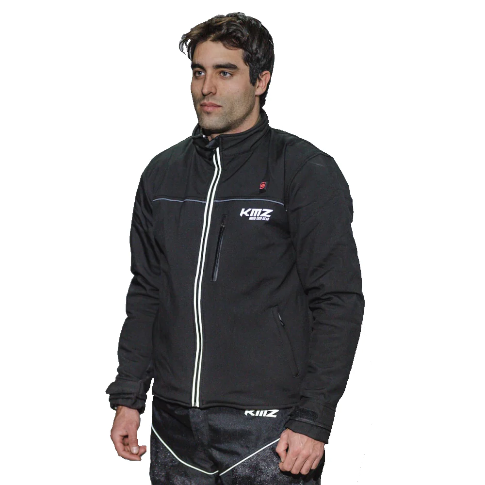 Chaqueta Moto Calle KMZ Calefactora Cooler Negro - Image 3