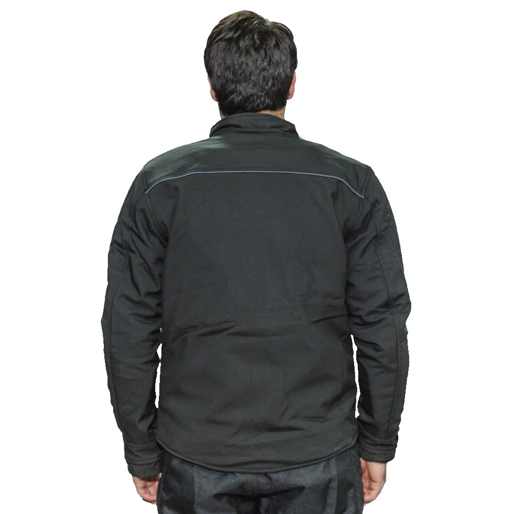 Chaqueta Moto Calle KMZ Calefactora Cooler Negro - Image 4