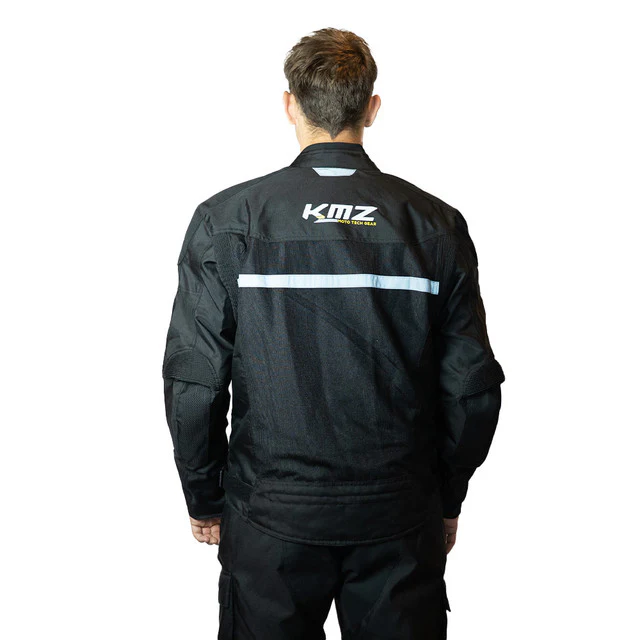 Chaqueta Moto Calle Nightshift Apex Negro Kmz - Image 2