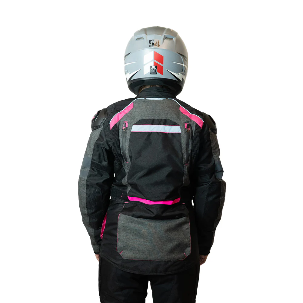Chaqueta Moto Calle Overdrive Nomad Negro Kmz - Image 2