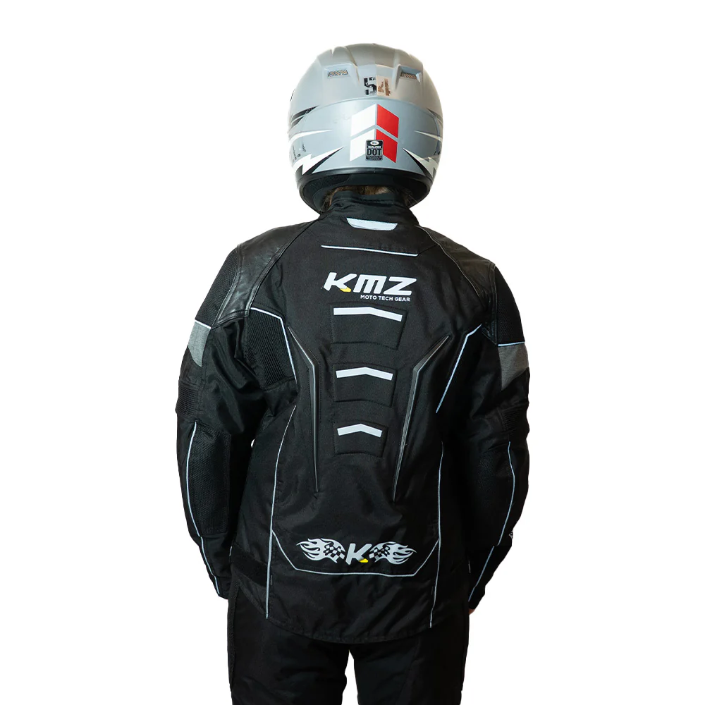 Chaqueta Moto Calle Streetflow Apex Gris Kmz - Image 2