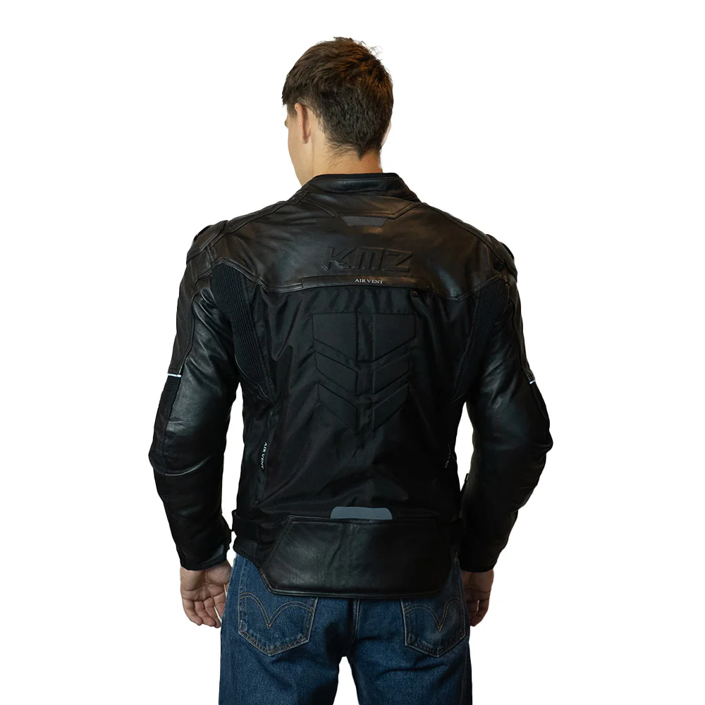 Chaqueta Moto Calle Velocity Horizon Negro Kmz - Image 2