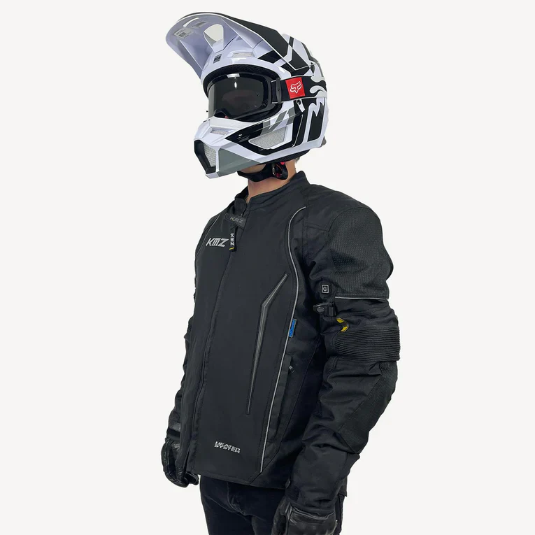 Chaqueta Moto Calle Warm Apex Negro Kmz - Image 4