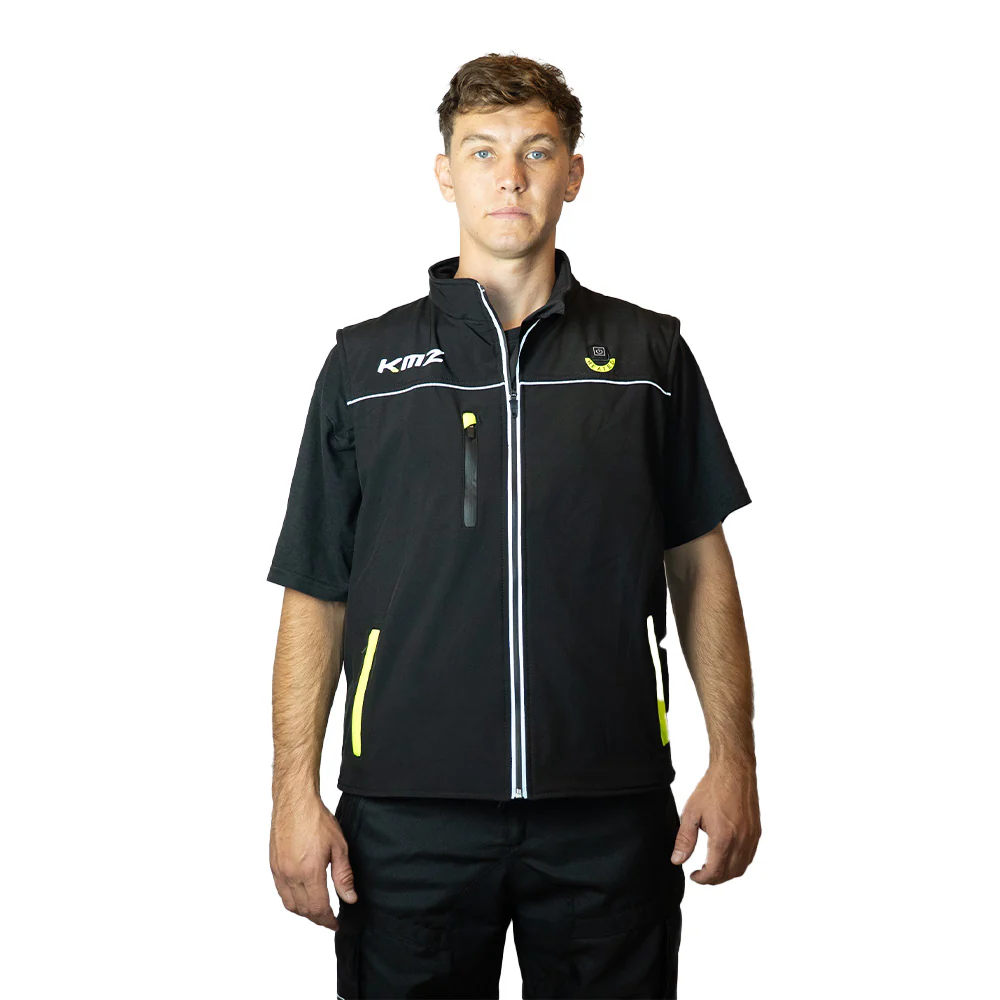 Chaqueta Moto Calle Warm Apex Negro Kmz