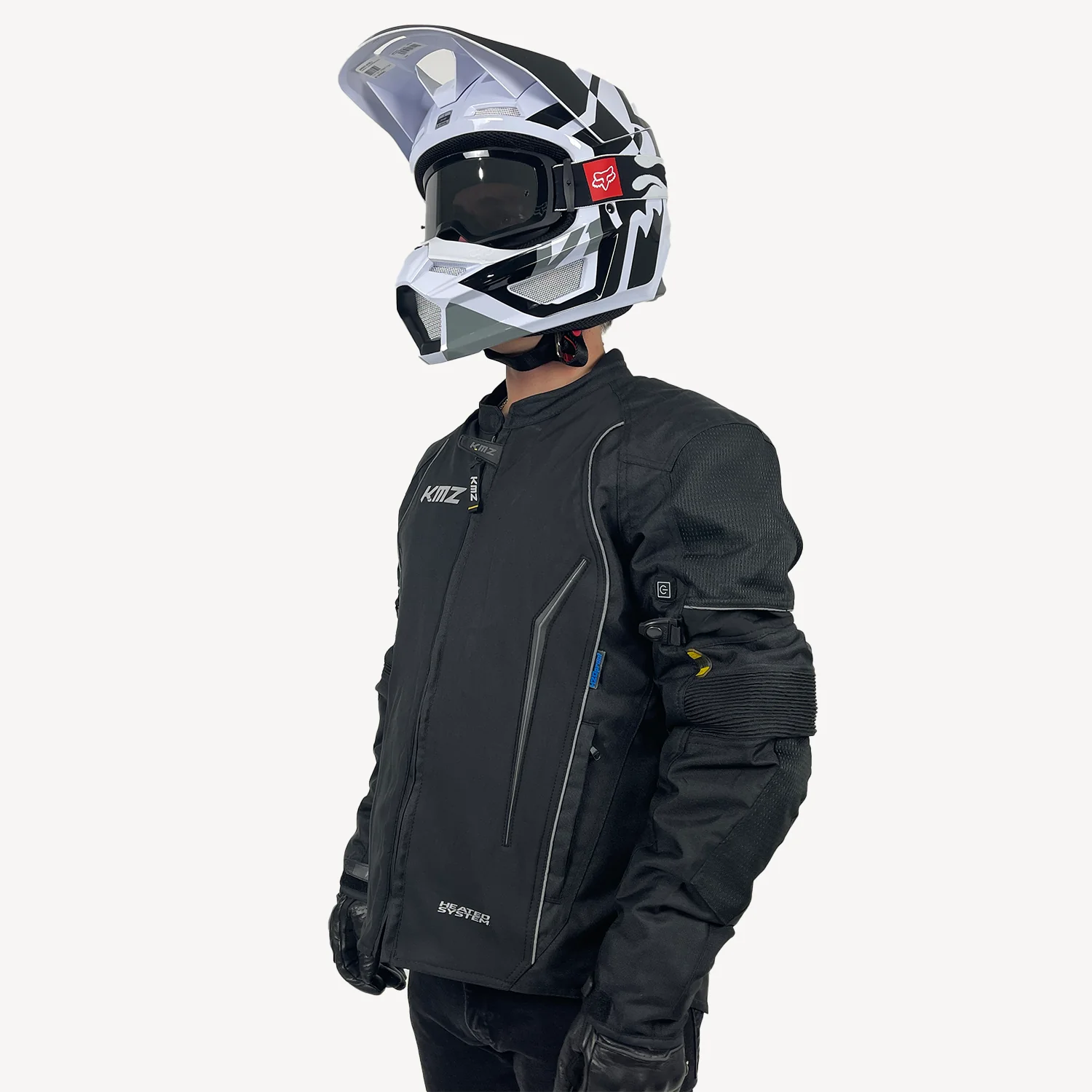 Chaqueta Moto Calle Warm Apex Negro Kmz - Image 12