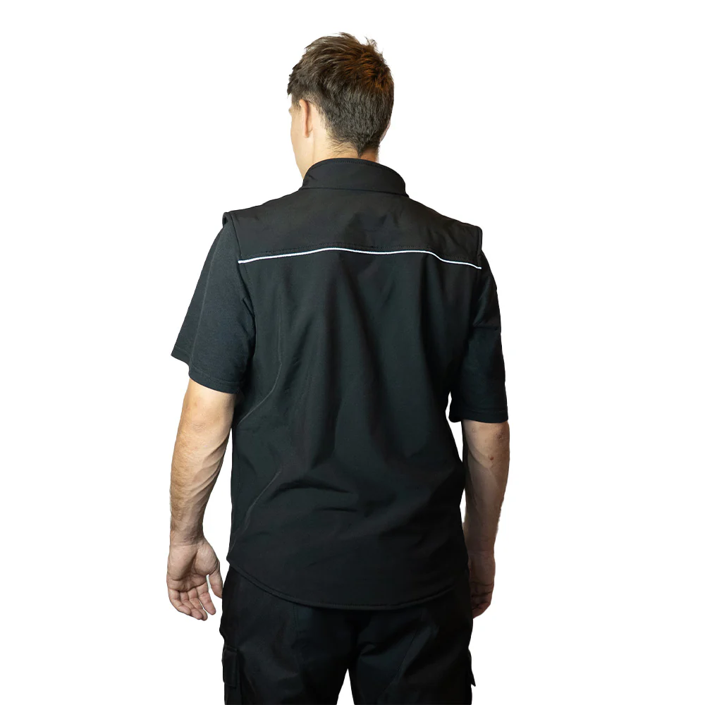 Chaqueta Moto Calle Warm Apex Negro Kmz - Image 2