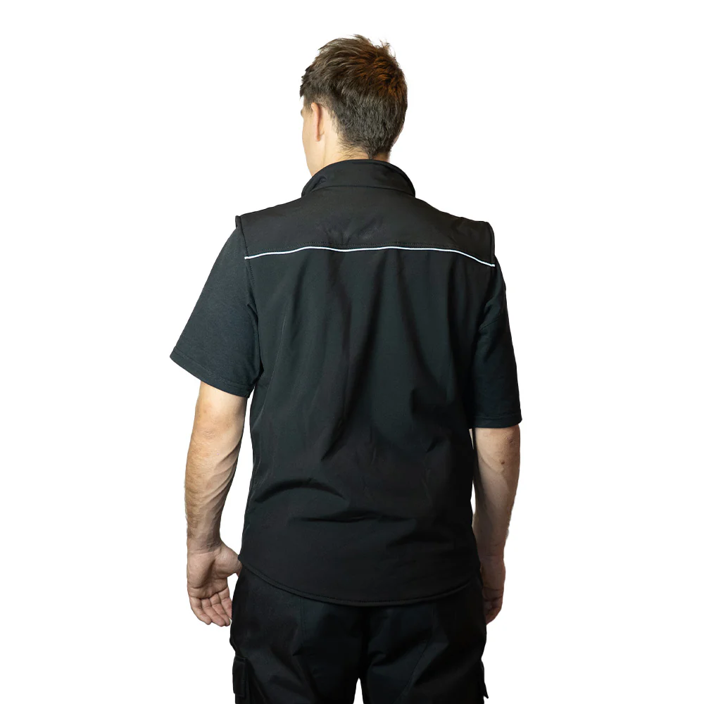 Chaqueta Moto Calle Warm Apex Negro Kmz - Image 5