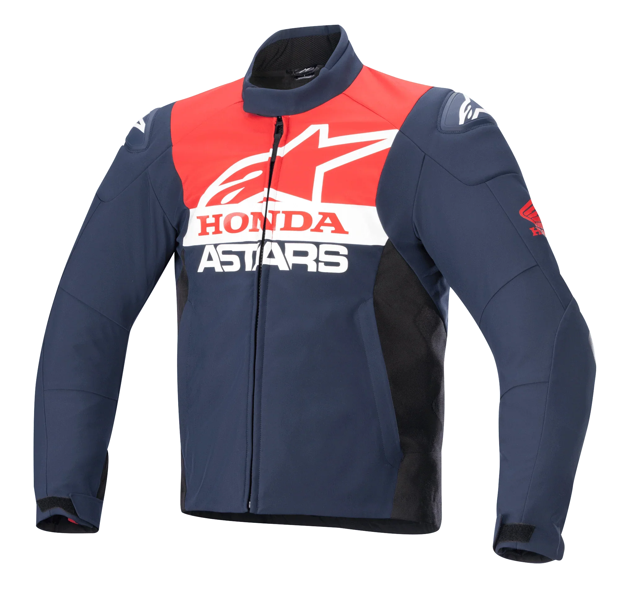 Chaqueta Moto de Calle Alpinestars Honda SMX Waterproof Softshell Azu/Rojo