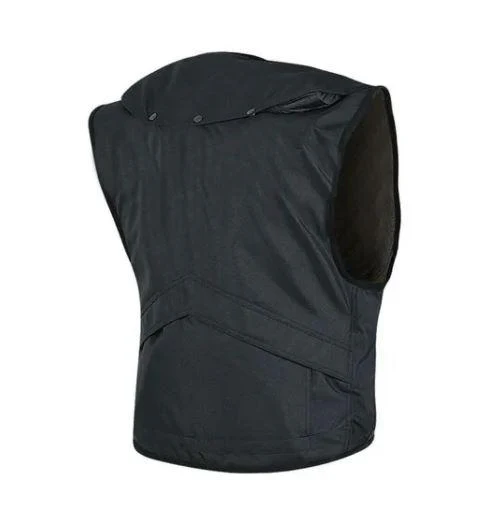 Chaqueta Moto Sin Mangas Nazzer Negro KMZ - Image 2