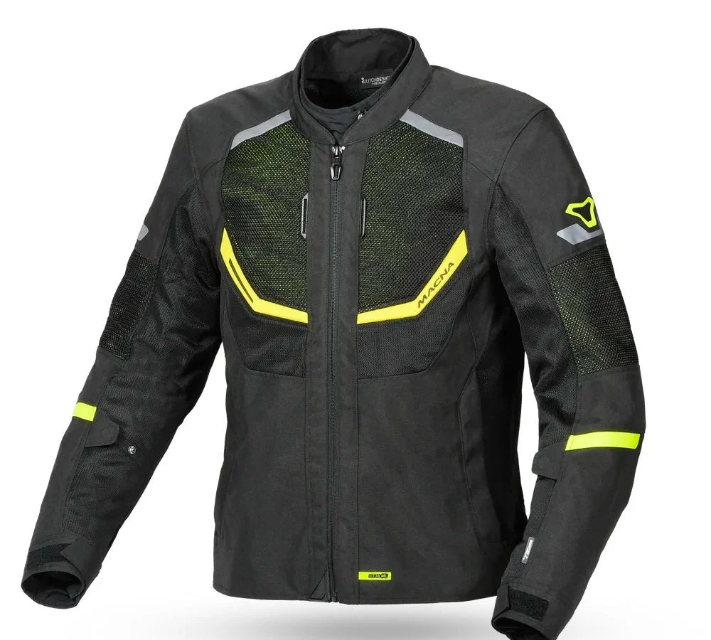Chaqueta verano modelo Tondo. Color negro/fluo | Macna