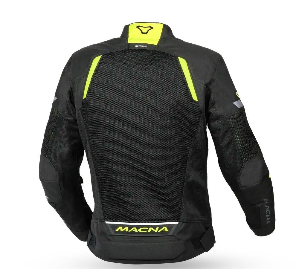 Chaqueta verano modelo Tondo. Color negro/fluo | Macna - Image 2
