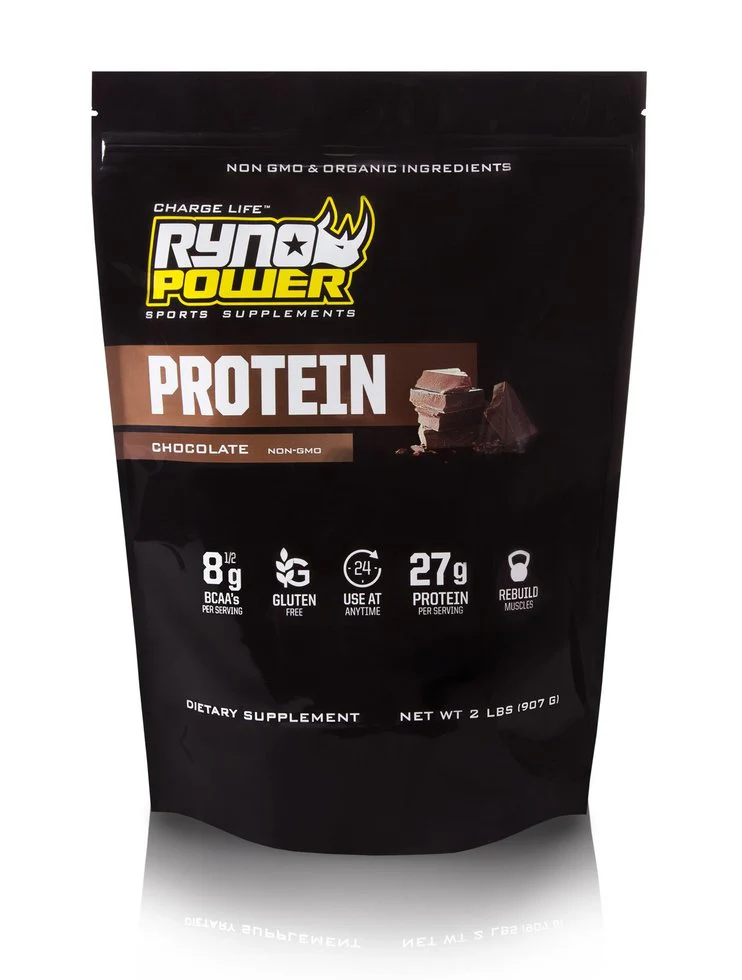 Chocolate Protein Powder 2lb (20 serv) Ryno Power