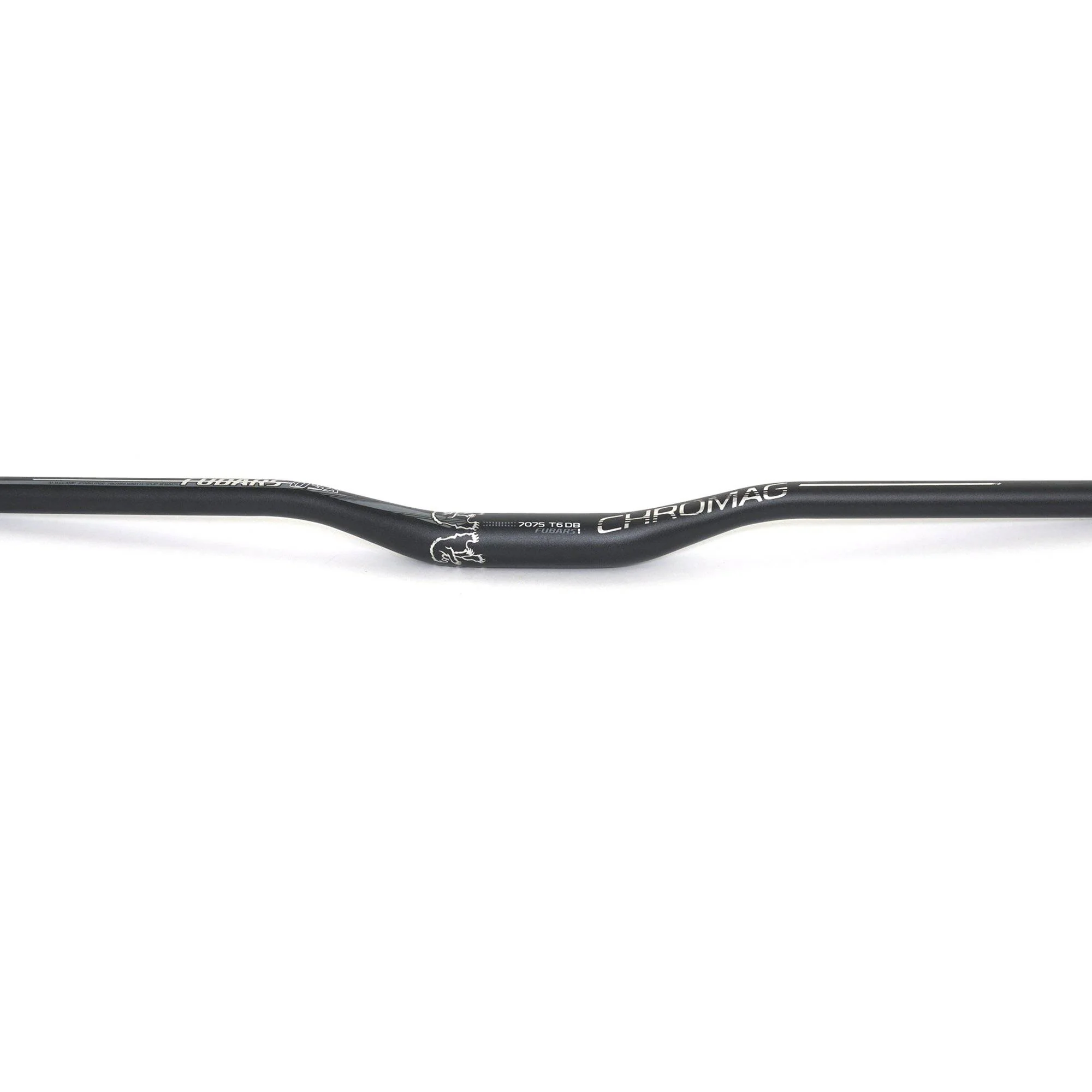 Chromag - Manubrio Osx Alum 31.8mmx25º Neg/Cromad