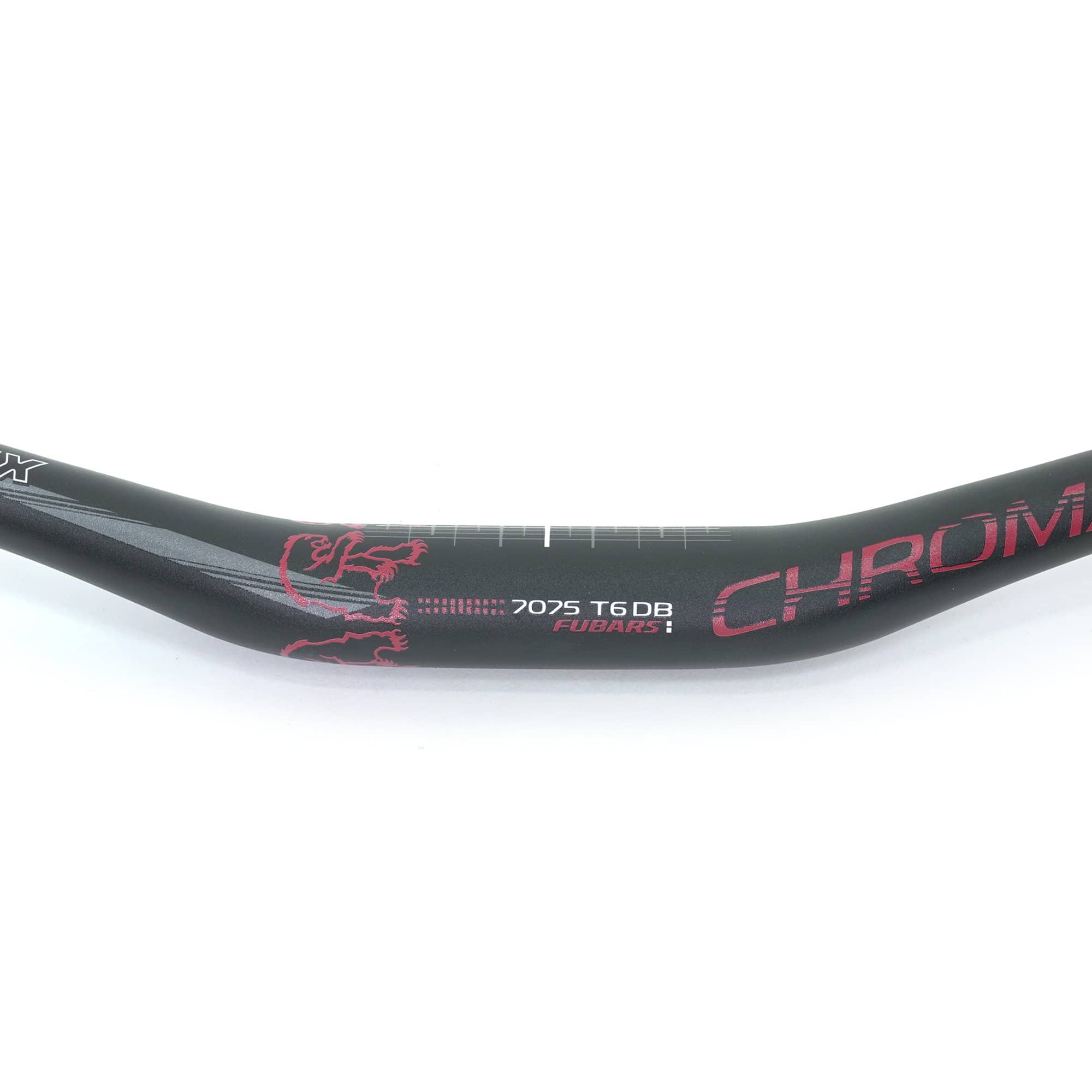 Chromag - Manubrio Osx Alum 31.8mmx25º Neg/Rojo - Image 2