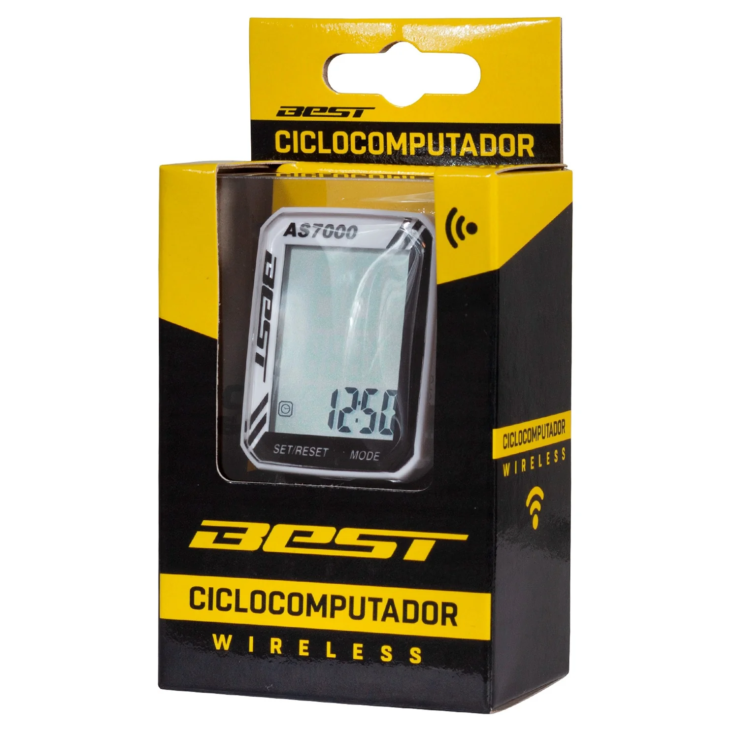 Ciclocomputador Best As-7000-3L Sin Cable 8 Funciones