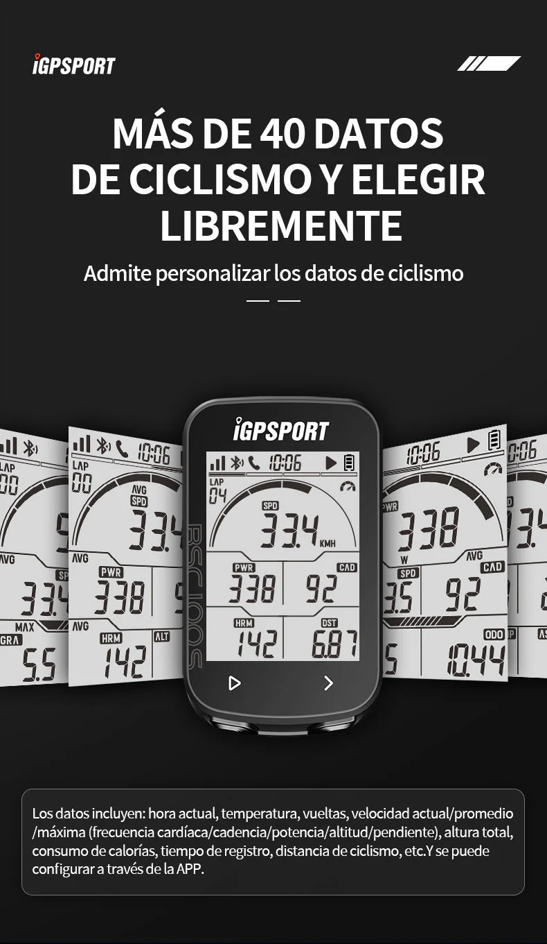 Ciclocomputador GPS iGPSPORT BSC100S - Image 10