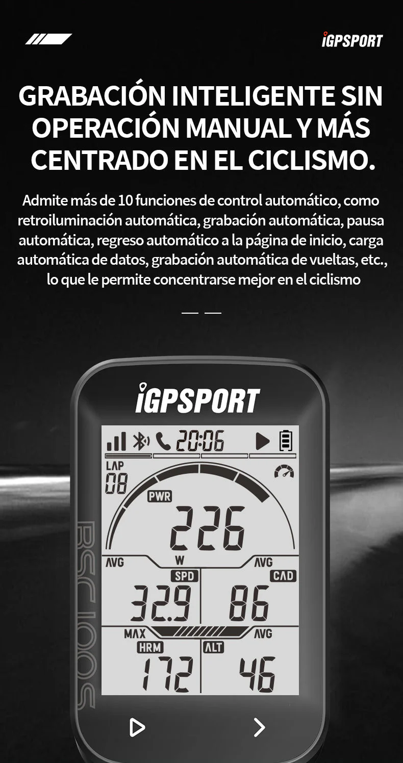 Ciclocomputador GPS iGPSPORT BSC100S - Image 11