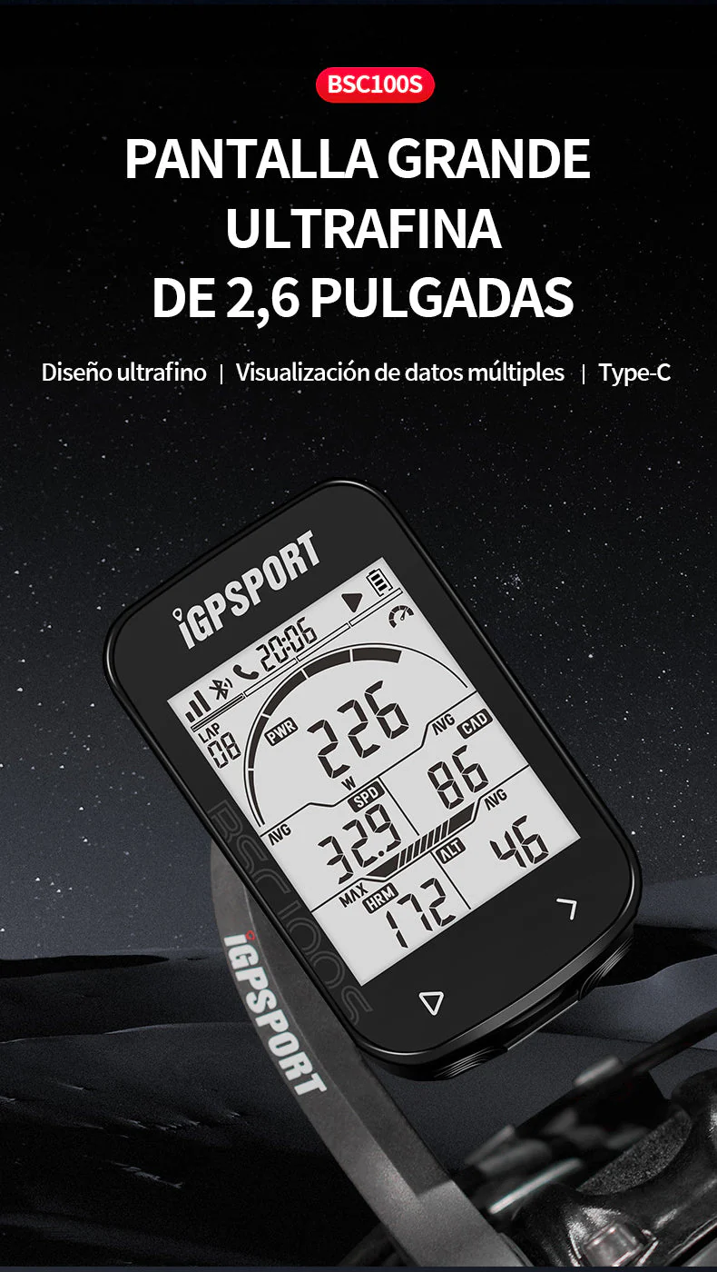 Ciclocomputador GPS iGPSPORT BSC100S - Image 4