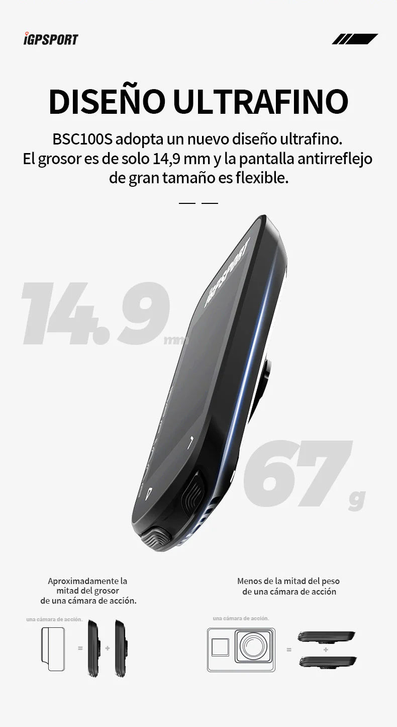 Ciclocomputador GPS iGPSPORT BSC100S - Image 5