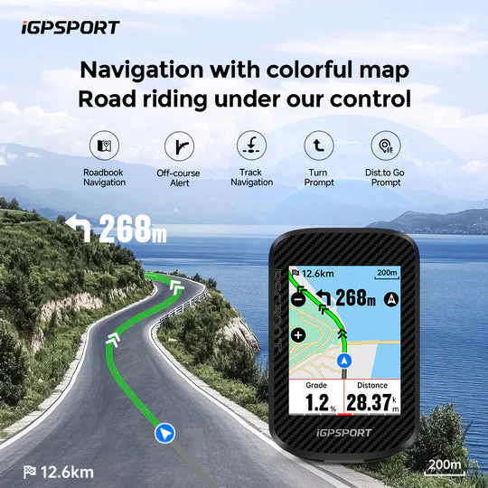 Ciclocomputador GPS iGPSPORT BSC300t Pantalla Táctil - Image 3