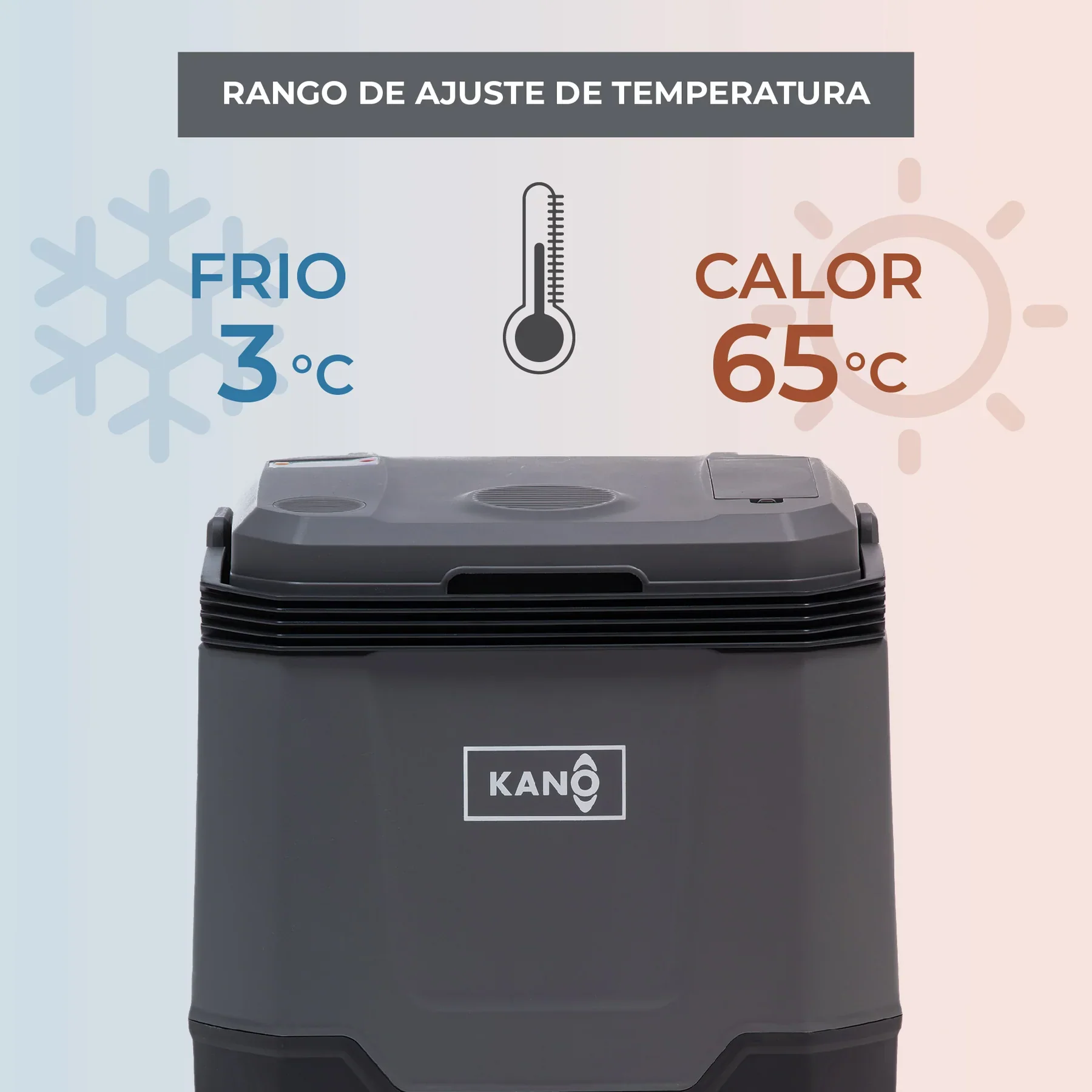 Cooler Eléctrico Queulat Gris - Image 2