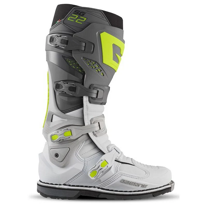 Gaerne Botas Motocross / Enduro SG22  Anthracite  White Grey