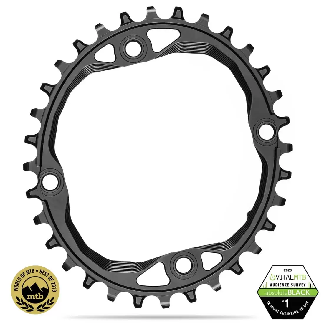 Corona Absolute Black Oval 104 Bcd Sh 12 Velocidades - Image 3