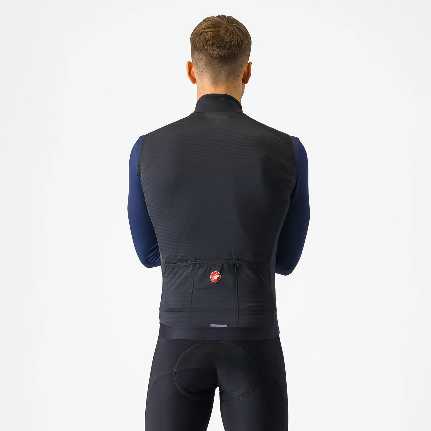 Cortaviento Castelli Espresso Vest Light Black - Image 2