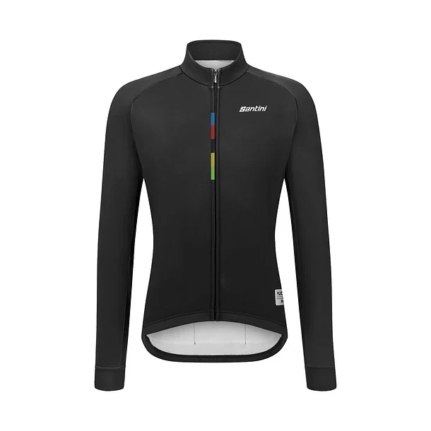 Cortaviento De Invierno Santini UCI Hombre Black