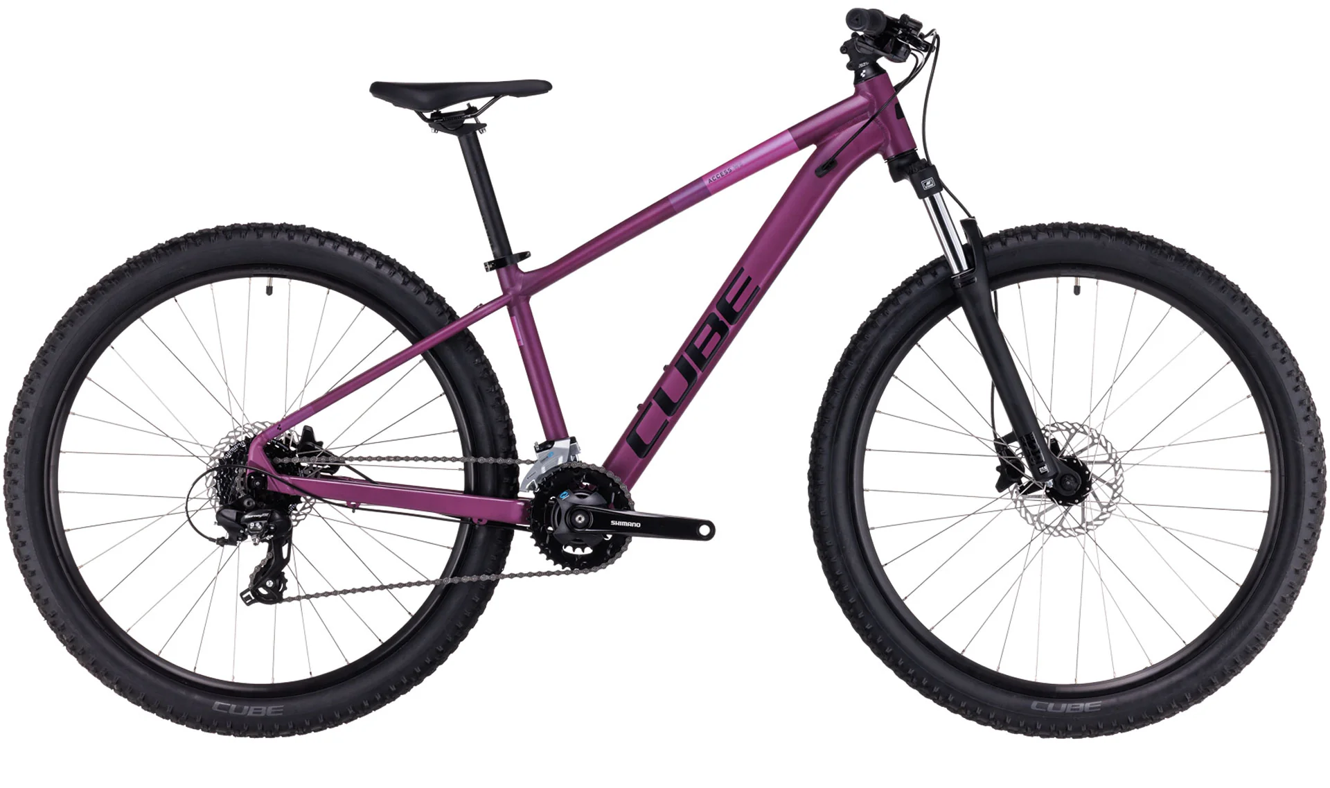 Cube Bicicleta Access WS Darkpurple´n´Pink
