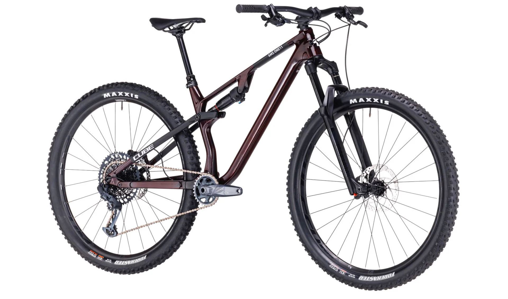 Bicicleta Mountain Bike Cube AMS ONE11 C:68X Pro 29 Burdeo Carbon - Image 2
