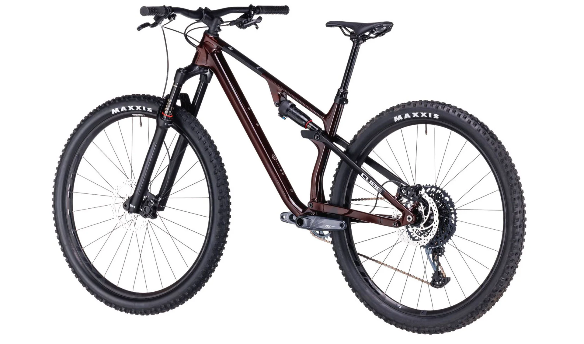 Bicicleta Mountain Bike Cube AMS ONE11 C:68X Pro 29 Burdeo Carbon - Image 4