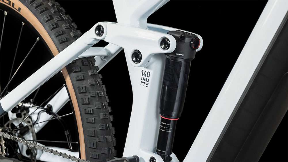 Bicicleta Electrica Enduro Stereo Hybrid 140 HPC Pro 625 Aro 29 Blanco - Image 5
