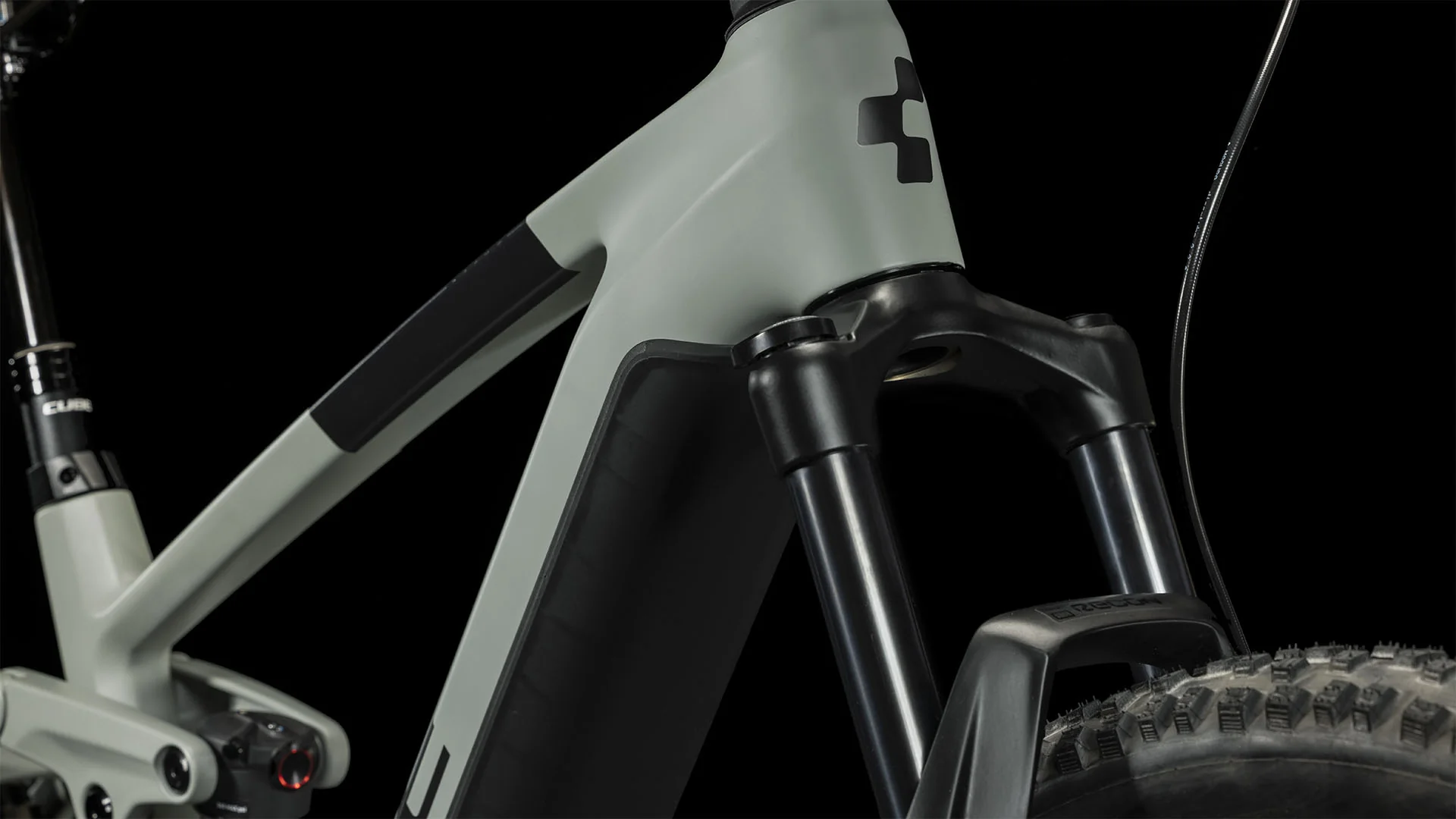 Cube Bicicleta Electrica Enduro Stereo Hybrid 140 HPC Pro 750 Gris Negro - Image 3