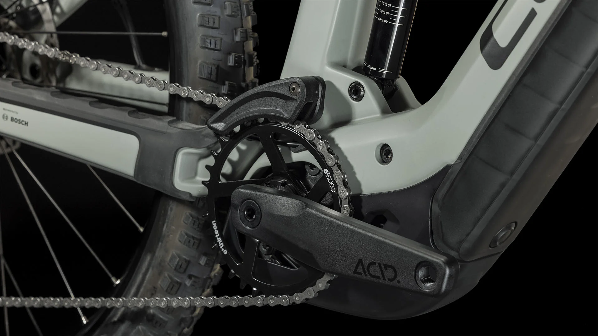 Cube Bicicleta Electrica Enduro Stereo Hybrid 140 HPC Pro 750 Gris Negro - Image 6