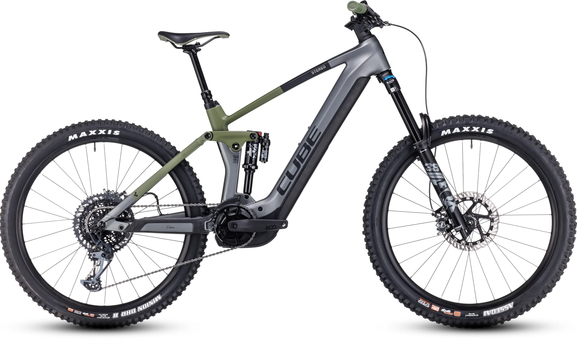 Bicicleta Eléctrica Cube Stereo Hybrid 160 HPC TM 750 Aro 27.5