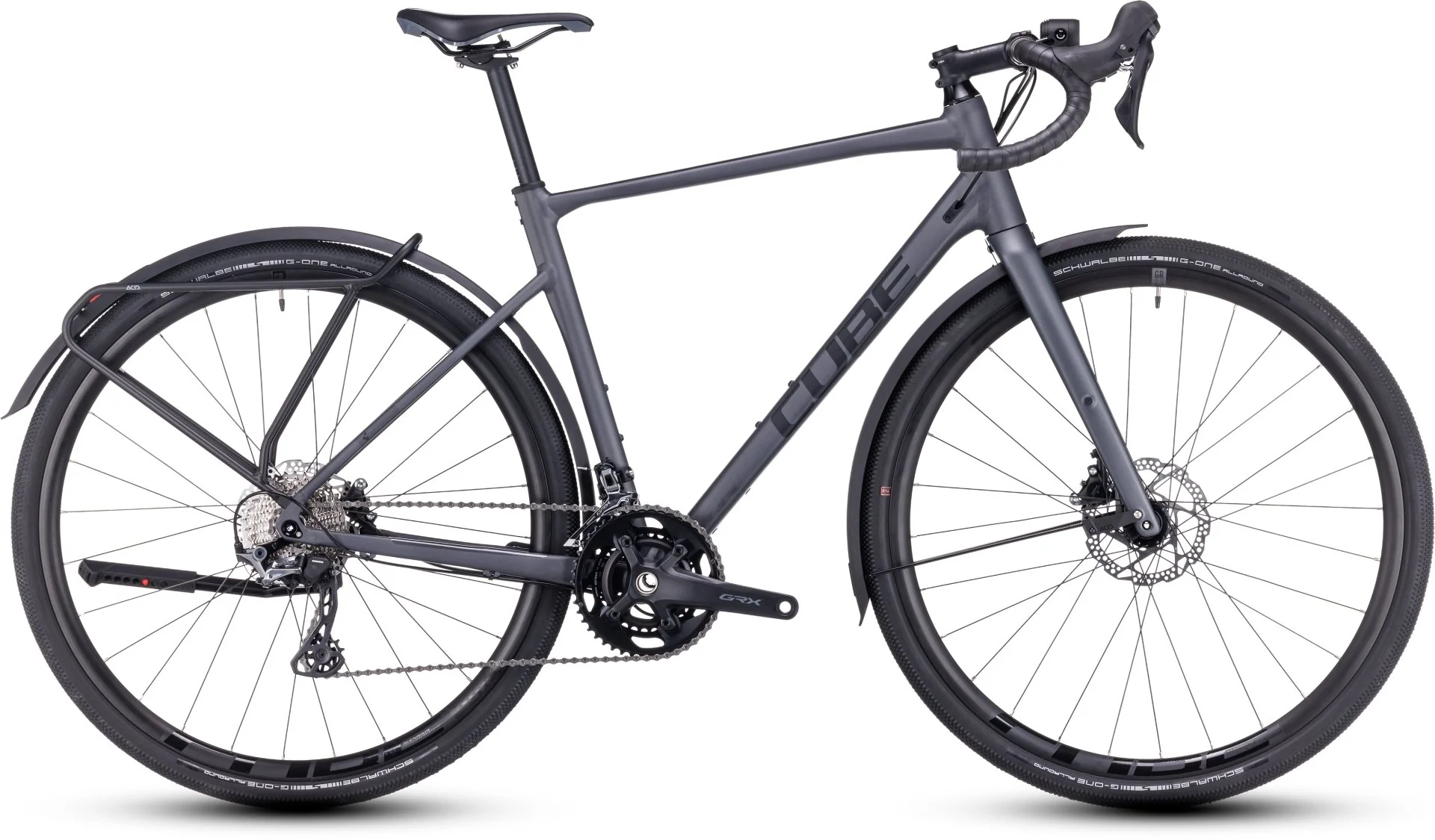 Cube Bicicleta Gravel Nuroad Race FE Grey´n´black